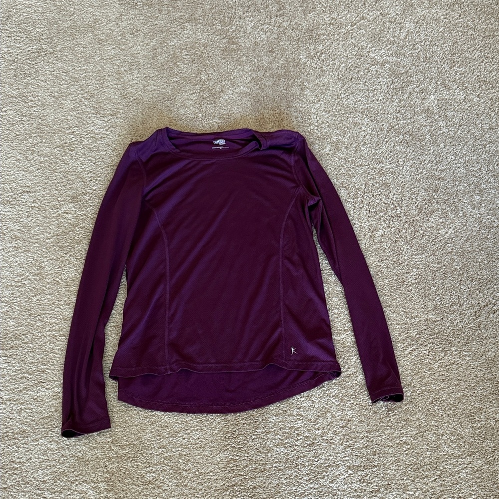 Danskin Deep Purple Long Sleeve Top